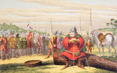 Discours de Falstaff - George Cruikshank